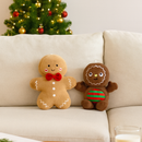 Boneco de Pelúcia, Almofada de Natal, Bonecos De Gengibre Pelúcia - Acessório de Natal