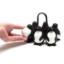 Suporte para Cozinhar Ovos em forma de Pinguins - Cartela de Pinguins