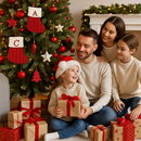 Enfeite de Natal em formato de Meias - Pingentes De Árvore De Natal