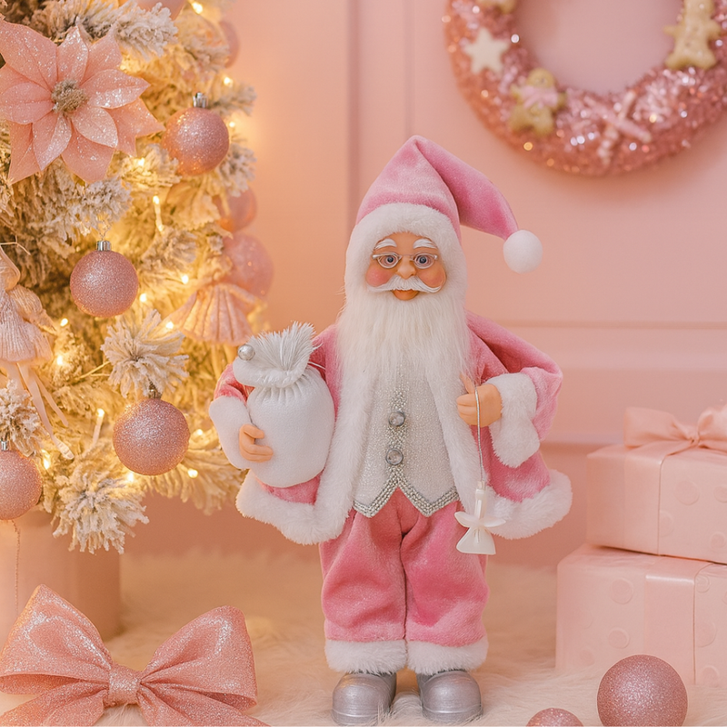 Papai Noel Decorativo em Pé com 30cm - Papai Noel