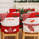 Capa para Cadeira da Mesa de Natal - Chapéu do Papai Noel para Cadeiras