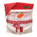 Capa para Cadeira da Mesa de Natal - Chapéu do Papai Noel para Cadeiras