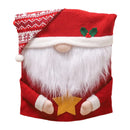 Capa para Cadeira da Mesa de Natal - Chapéu do Papai Noel para Cadeiras