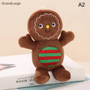 Boneco de Pelúcia, Almofada de Natal, Bonecos De Gengibre Pelúcia - Acessório de Natal