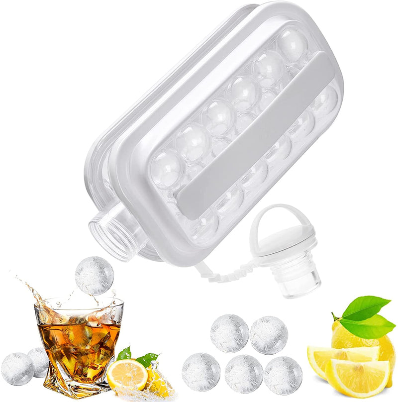 Garrafa para fazer gelo em cubos redondos - IcePro