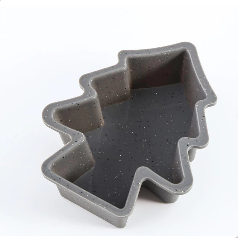 Mini Forma de Silicone para Bolo, Doces, Gelatina, Sabonete artesanal em formato de  Árvore de Natal