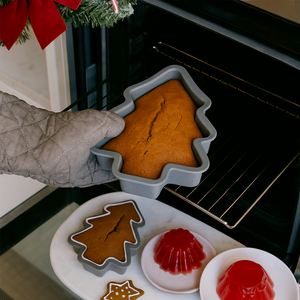 Mini Forma de Silicone para Bolo, Doces, Gelatina, Sabonete artesanal em formato de  Árvore de Natal