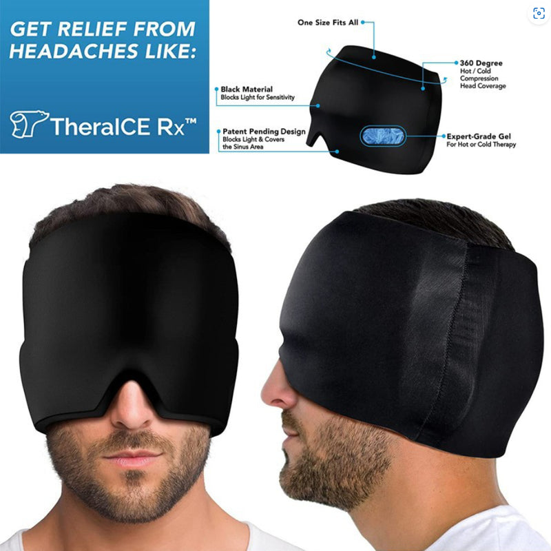 Touca Térmica - Alívio para Enxaqueca e tensão facial