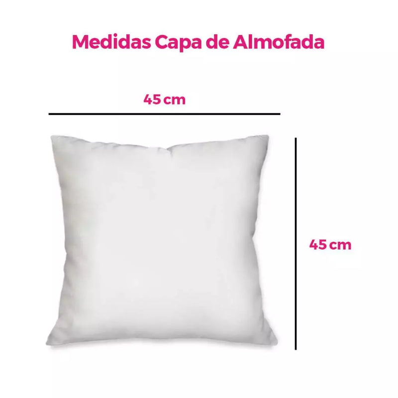 Kit 4 Capas de Almofada NATAL Tamanho 45X45cm - Natalina