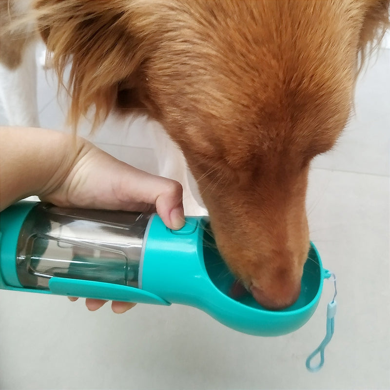Garrafa Portátil 4 EM 1 para passeio com Pet