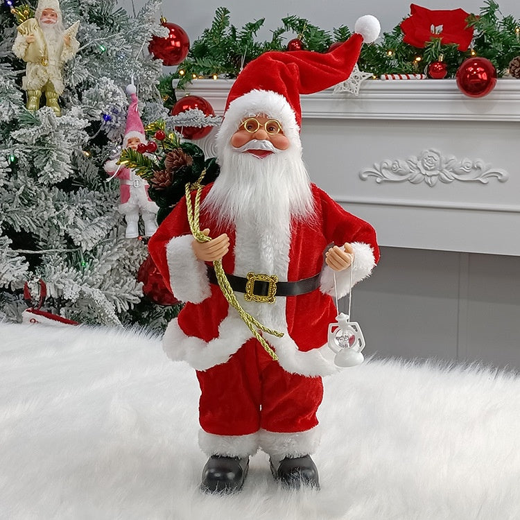 Boneco Papai Noel Enfeite e Decoração de Natal 30cm