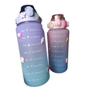 Garrafa Galão 2L com frases Motivacionais e Adesivo 3D - "Tome Água"