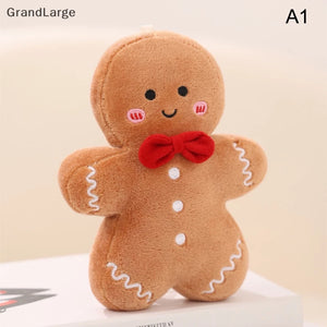 Boneco de Pelúcia, Almofada de Natal, Bonecos De Gengibre Pelúcia - Acessório de Natal