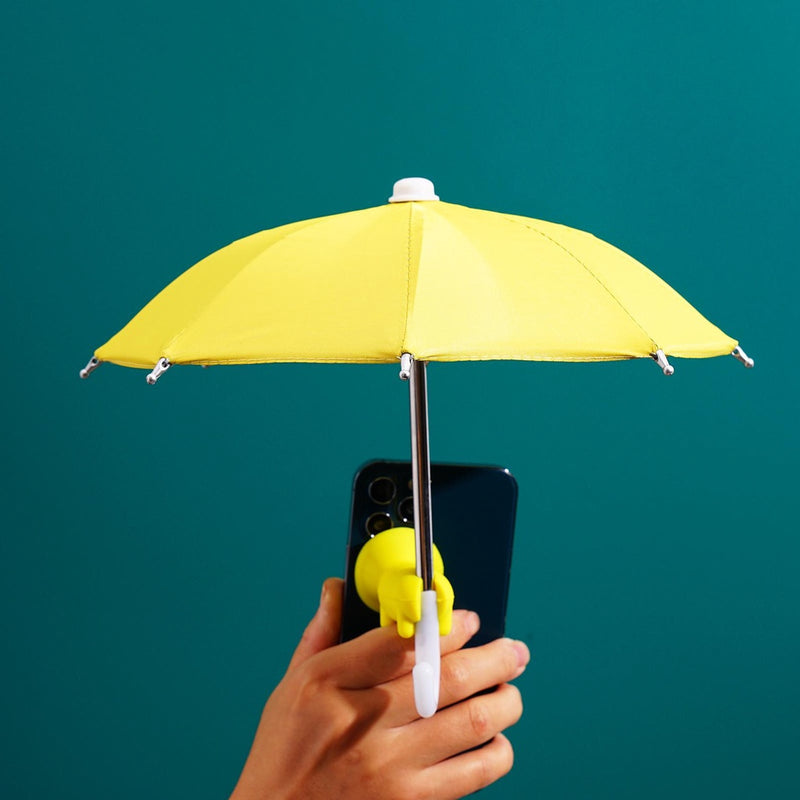 Mini sombrinha para celular / Guarda-chuva para celular