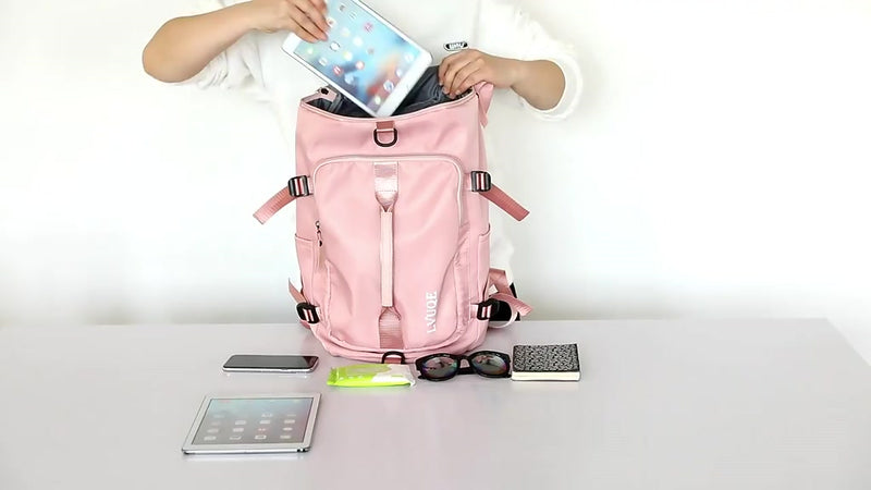 Mochila de Viagem, academia com Bolso Impermeável - 30L Capacidade