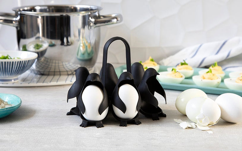 Eggs pinguin - Suporte para cozinhar ovos em forma de pinguim