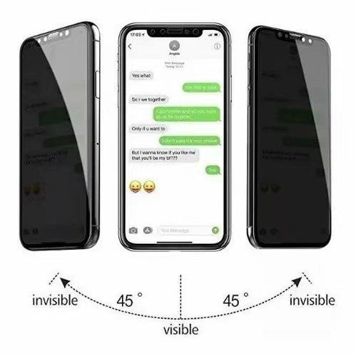 Película de privacidade para iPhone 3D Anti-Espião - Com BRINDE
